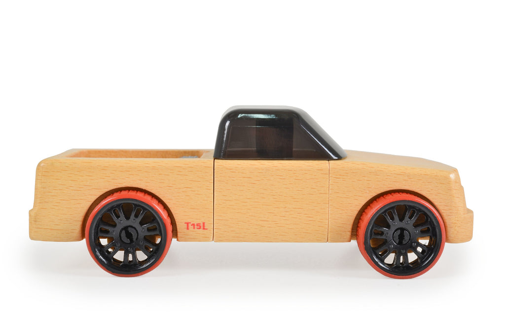 Automoblox Дървен пикап Mini T15L Grizzly 55134