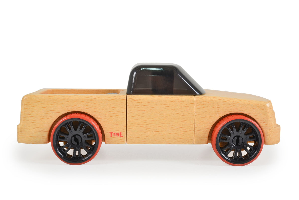 Automoblox Дървен пикап Mini T15L Grizzly 55134