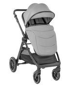 KikkaBoo Комбинирана количка 3в1 с кош за новородено Ava Grey