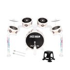 Jazz Drums 5 Барабана и Стол Светещи Крака