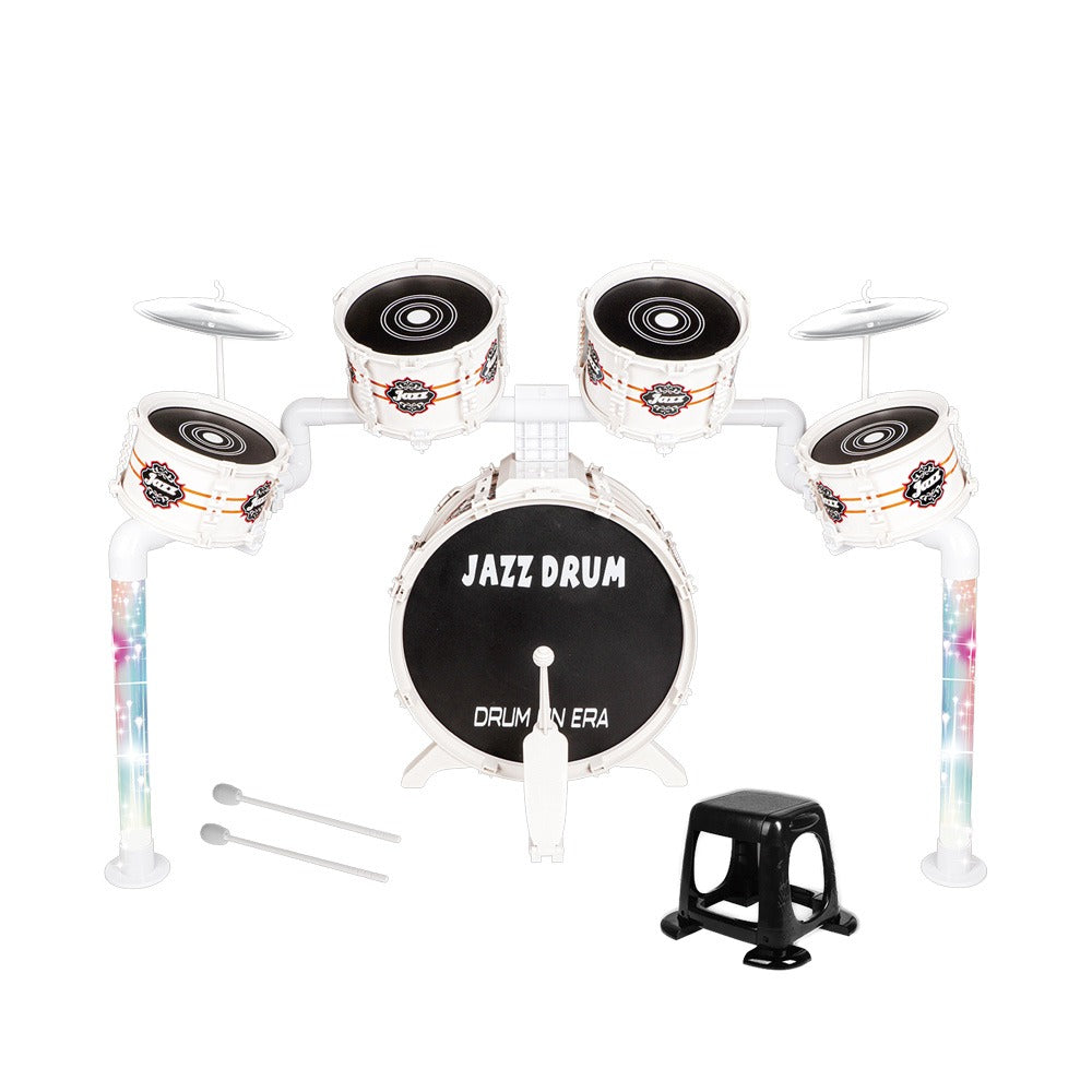 Jazz Drums 5 Барабана и Стол Светещи Крака