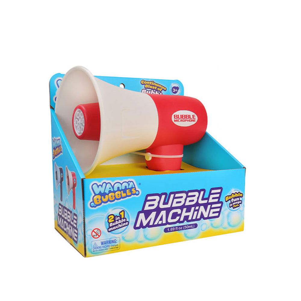 WANNA BUBBLES Мегафон за сапунени балони