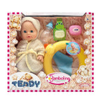 BAMBOLINA Teddy Кукла 36см. с Халат и Пояс