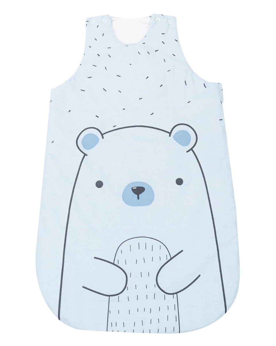 KikkaBoo Зимен спален чувал 0-6 месеца Bear with me Син