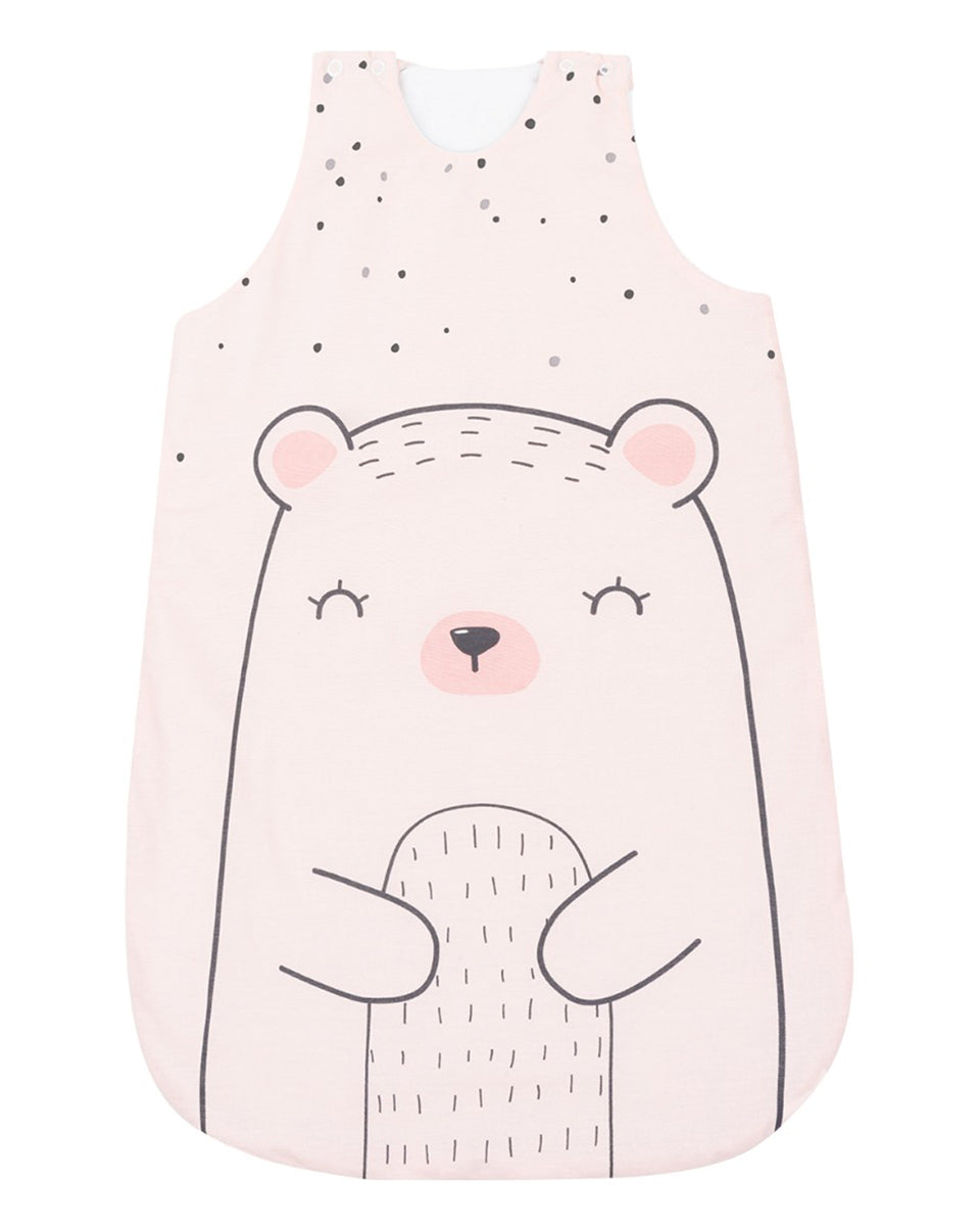 KikkaBoo Зимен спален чувал 0-6 месеца Bear with me Розов