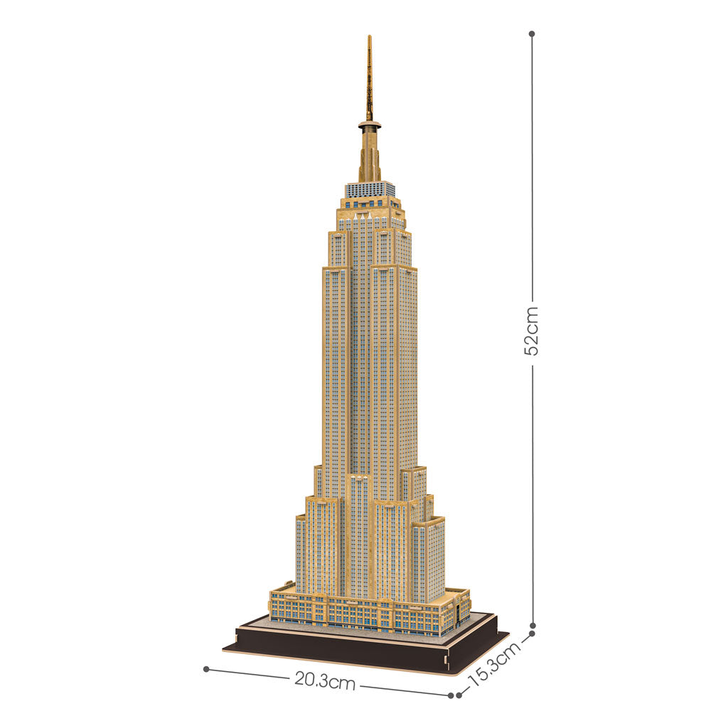CubicFun 3D пъзел Empire State Building 54ч.