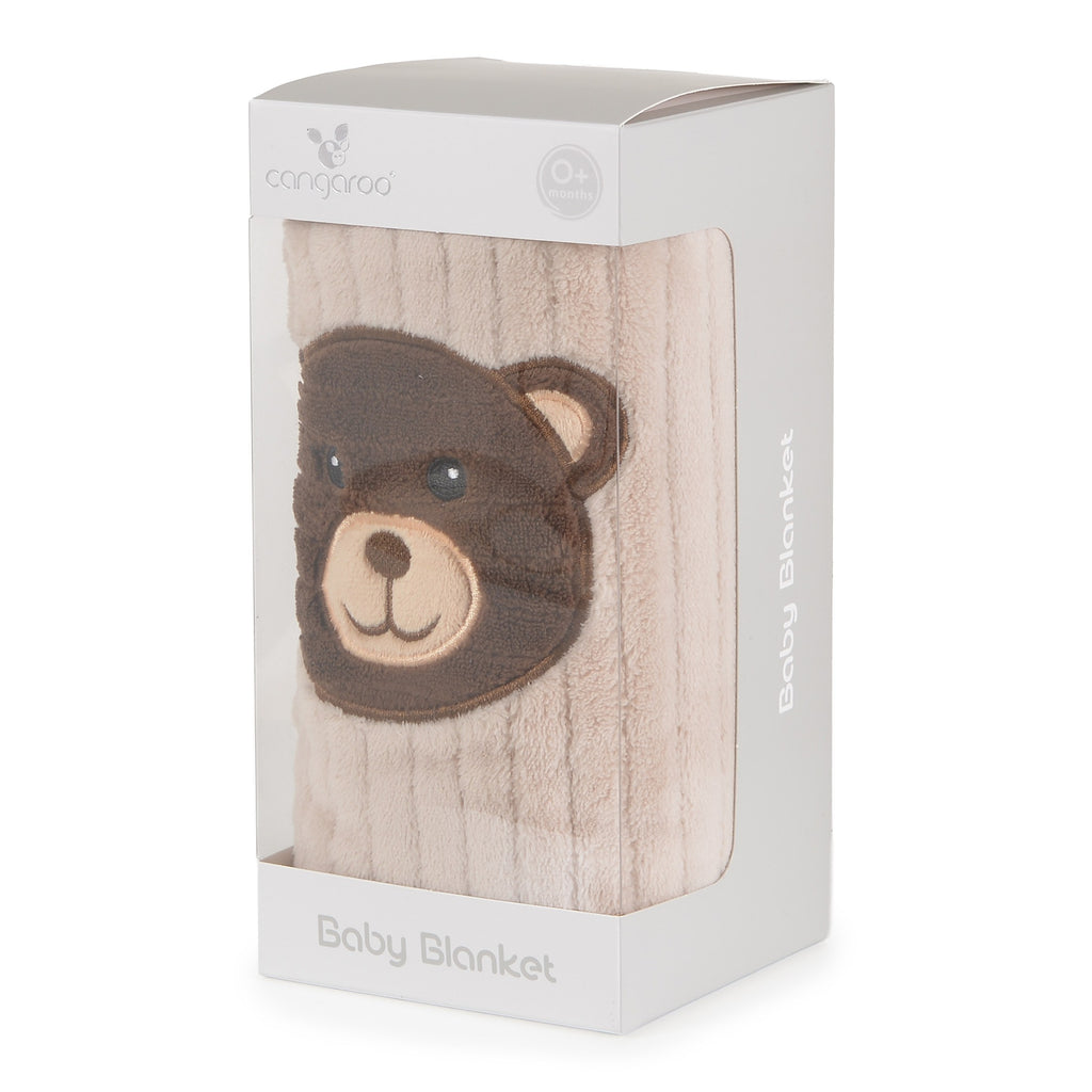 Cangaroo Бебешко одеяло 90/75 см Honey Bear