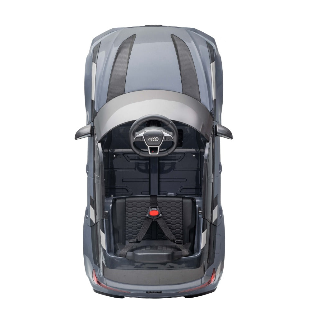 OCIE Кола Акумулаторна 12V AUDI RS 6 AVANT GT с родителски контрол 112x61x47 Сива