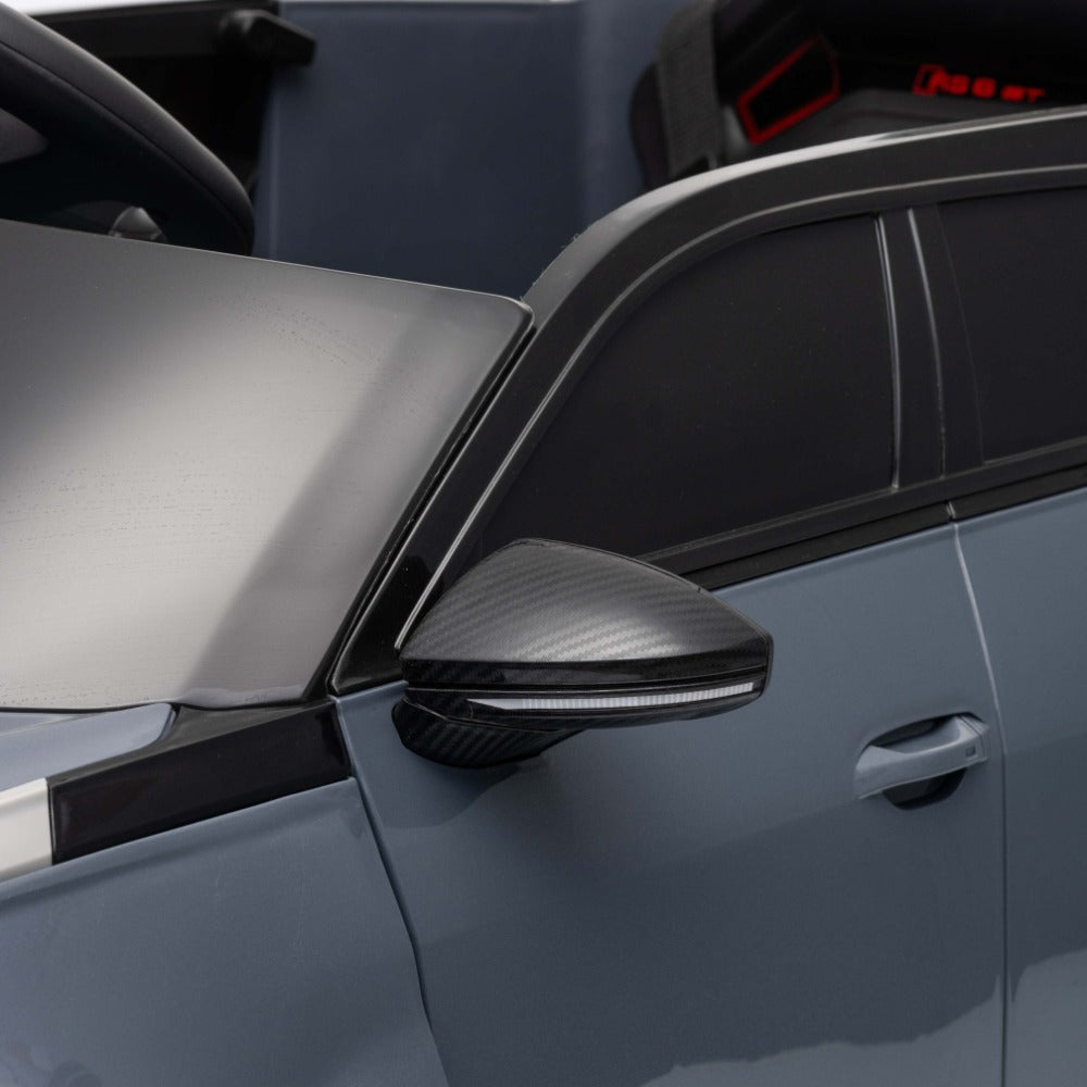 OCIE Кола Акумулаторна 12V AUDI RS 6 AVANT GT с родителски контрол 112x61x47 Сива