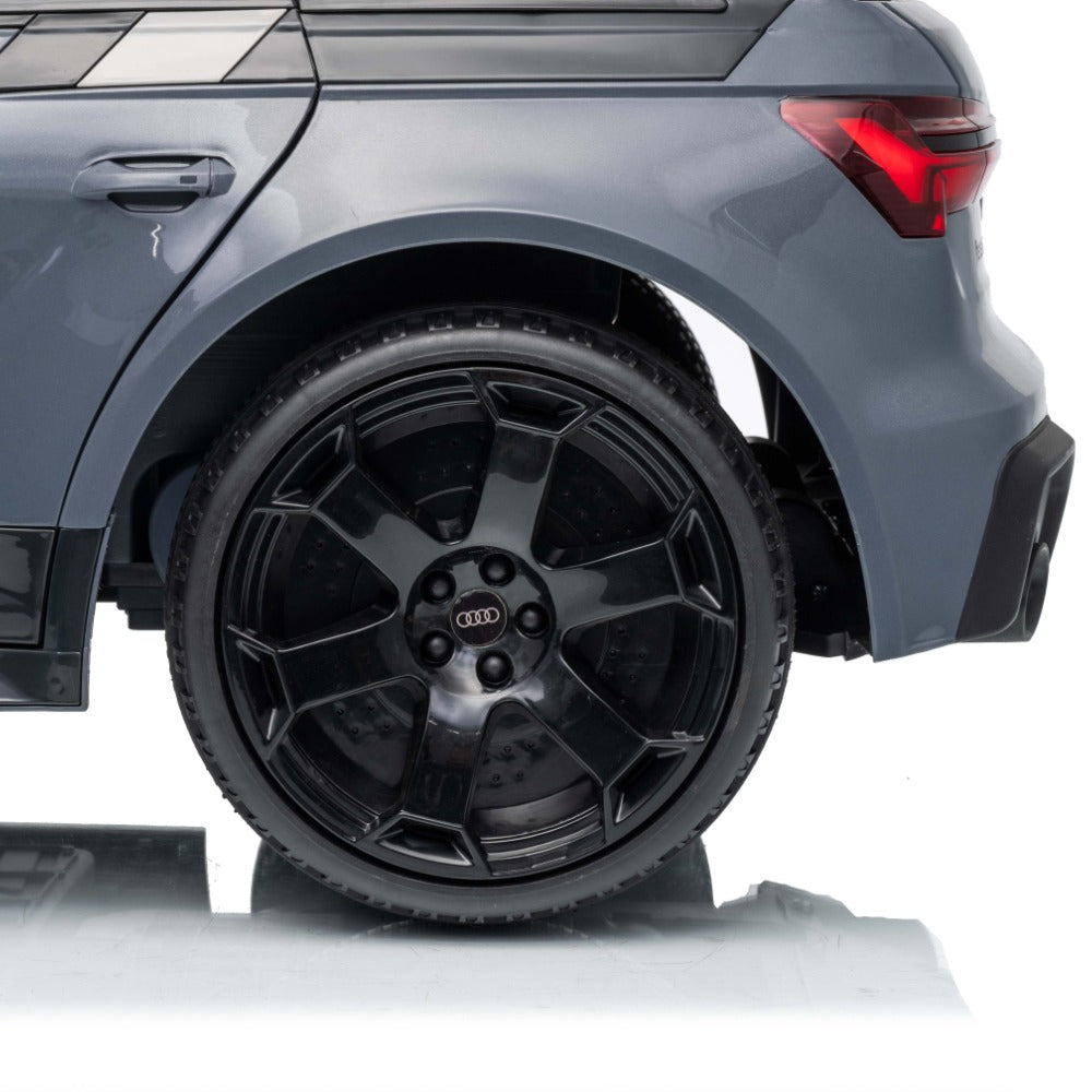 OCIE Кола Акумулаторна 12V AUDI RS 6 AVANT GT с родителски контрол 112x61x47 Сива