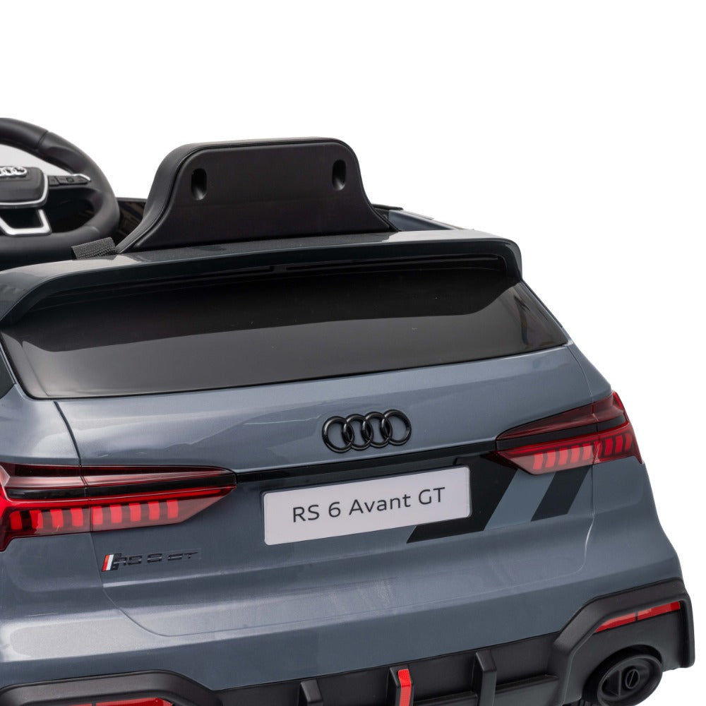 OCIE Кола Акумулаторна 12V AUDI RS 6 AVANT GT с родителски контрол 112x61x47 Сива