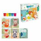SYCOMORE Babyssimo Картини Рисувай с пръсти Горски животни