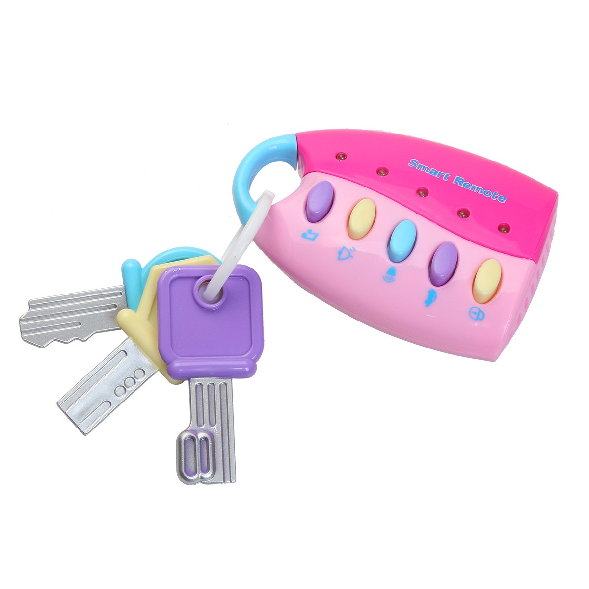 Chipolino Детска играчка дистанционно и ключове Розов