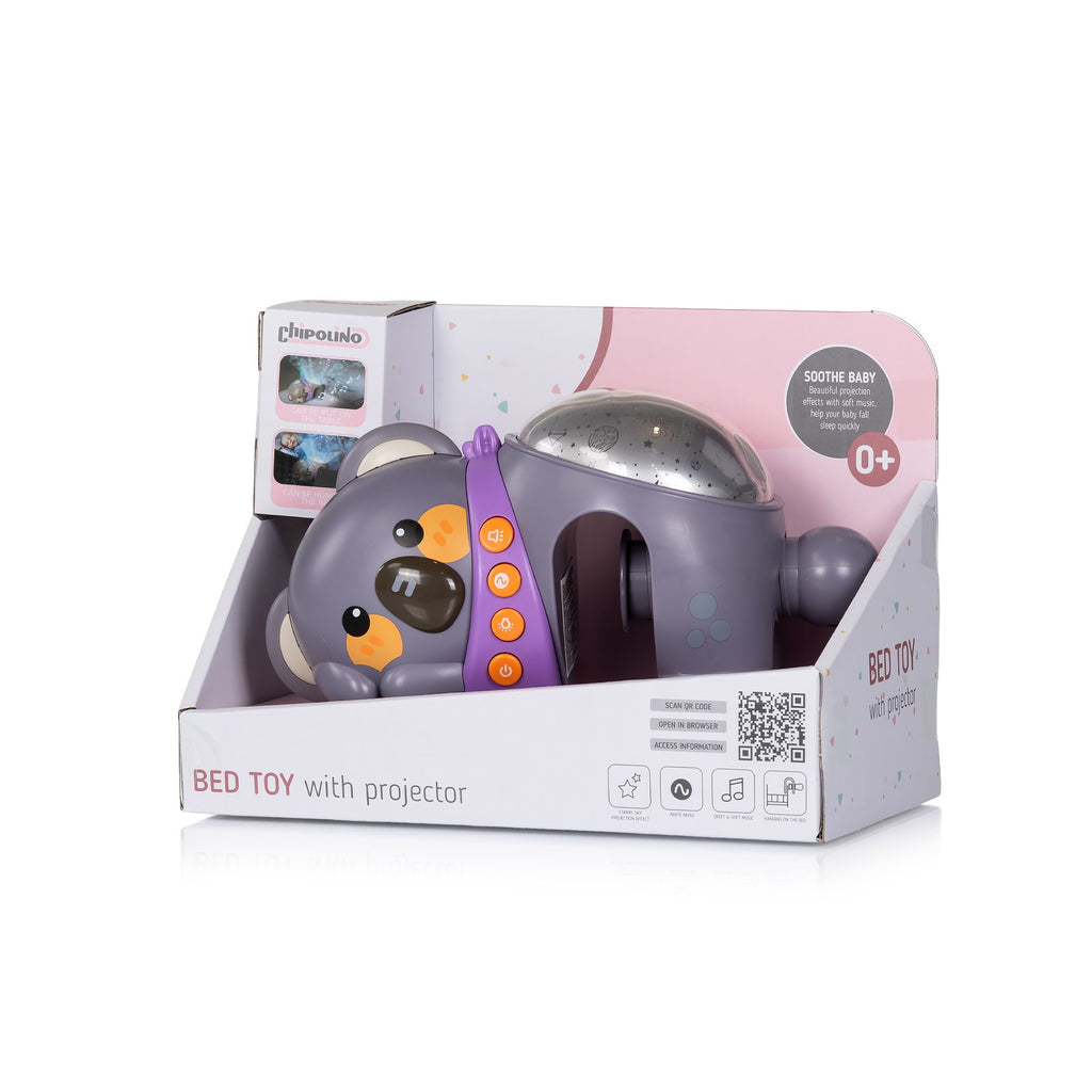 Chipolino Играчка за легло с проектор Коала