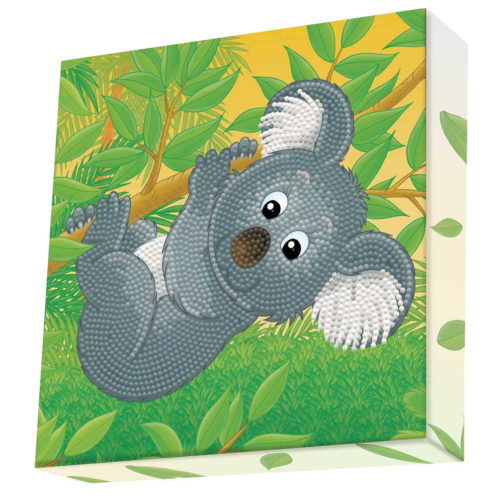 Diamond Dotz Диамантен гоблен Koala climb 1870 диаманта