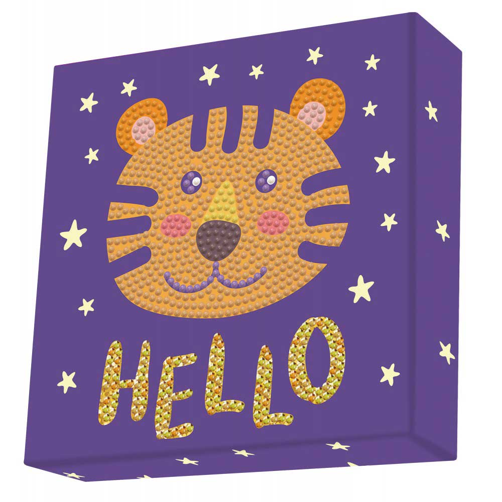 Diamond Dotz Диамантен гоблен Hello Tiger 771 диаманта