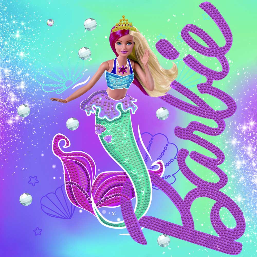 Diamond Dotz Диамантен гоблен Barbie Mermaid 1766 диаманта