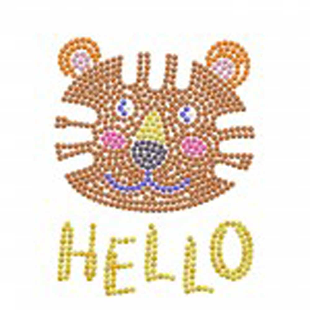 Diamond Dotz Диамантен гоблен Hello Tiger 771 диаманта