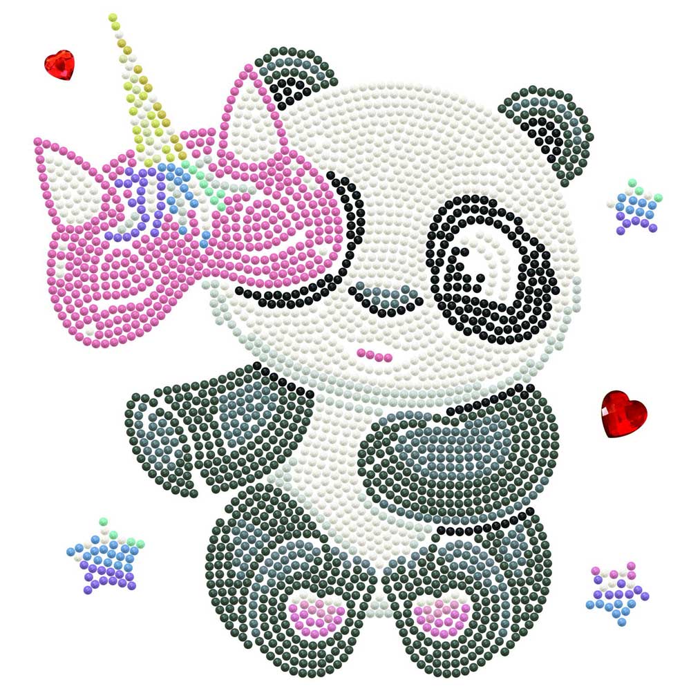 Diamond Dotz Диамантен гоблен Panda Corn 2692 диаманта