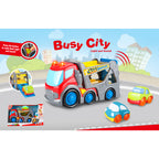 Kiddy Go Автовоз B/O със светлини и звуци 31см.