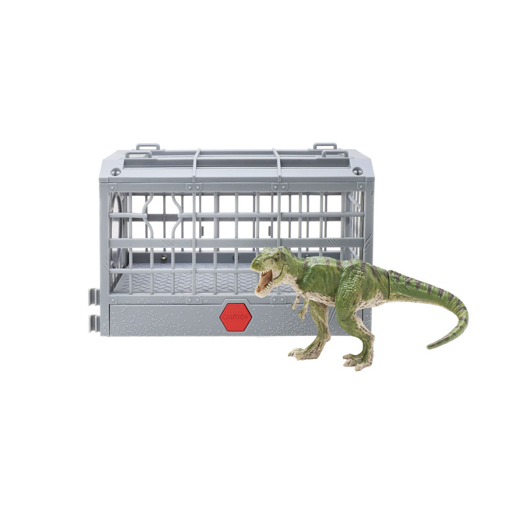 JURASSIC WORLD Динозавър T Rex в Клетка