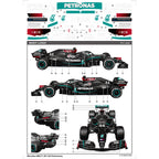 RASTAR Кола Mercedes-AMG F1 W11 EQ Performance Radio/C 1:18