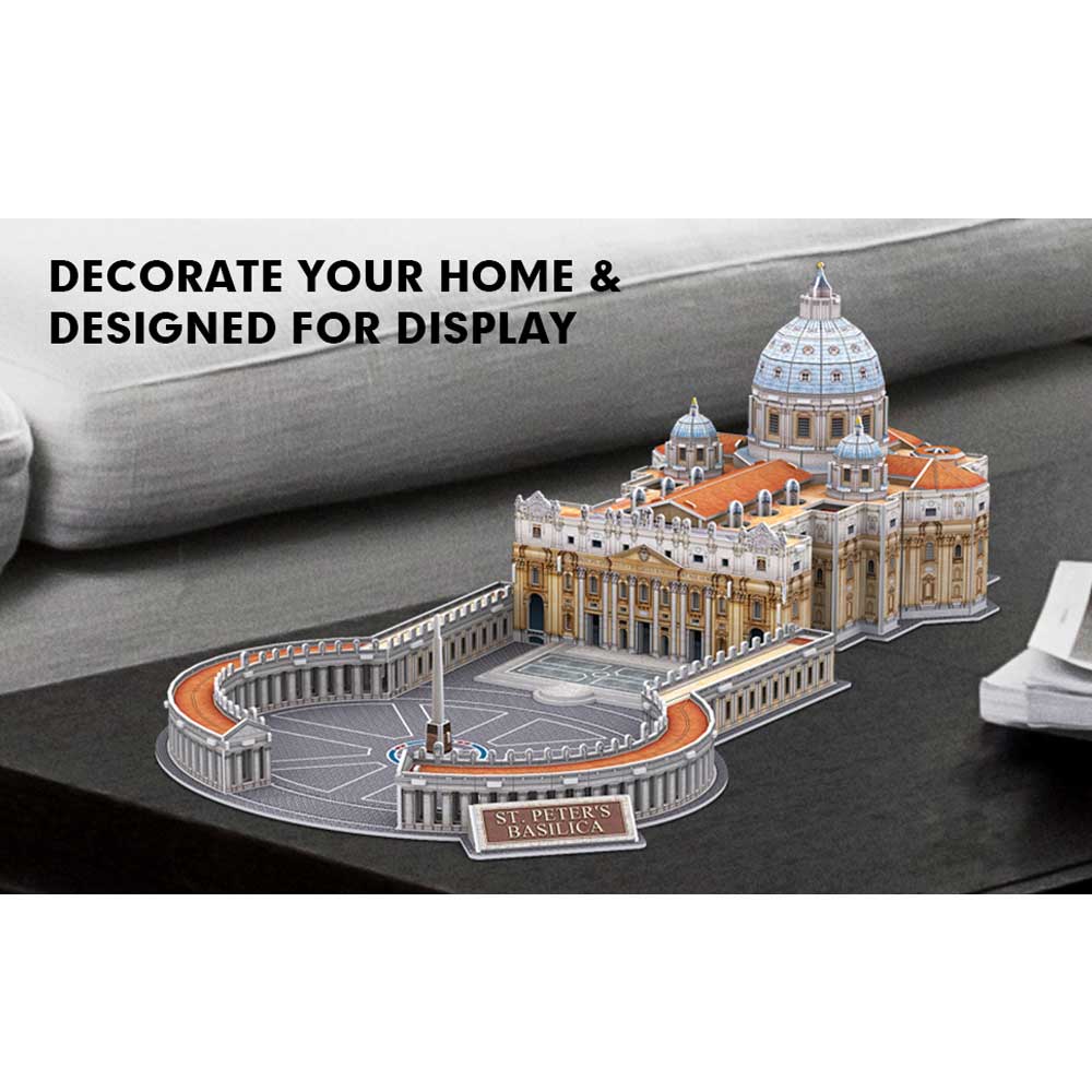 CubicFun Пъзел 3D National Geographic Vatican St.Peter's Basilica 101ч.