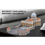 CubicFun Пъзел 3D National Geographic Vatican St.Peter's Basilica 101ч.