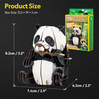CubicFun Пъзел 3D Wild Animals Панда 55ч.