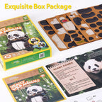 CubicFun Пъзел 3D Wild Animals Панда 55ч.