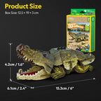 CubicFun Пъзел 3D Wild Animals Крокодил 54ч.