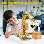 CubicFun 3D пъзел National Geographic STEM Робот с хидравлична ръка