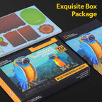 CubicFun Пъзел 3D National Geographic Синьогърлена ара 94ч.