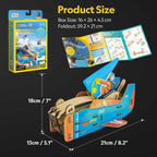 CubicFun 3D пъзел National Geographic STEM Парашут с изстрелвачка