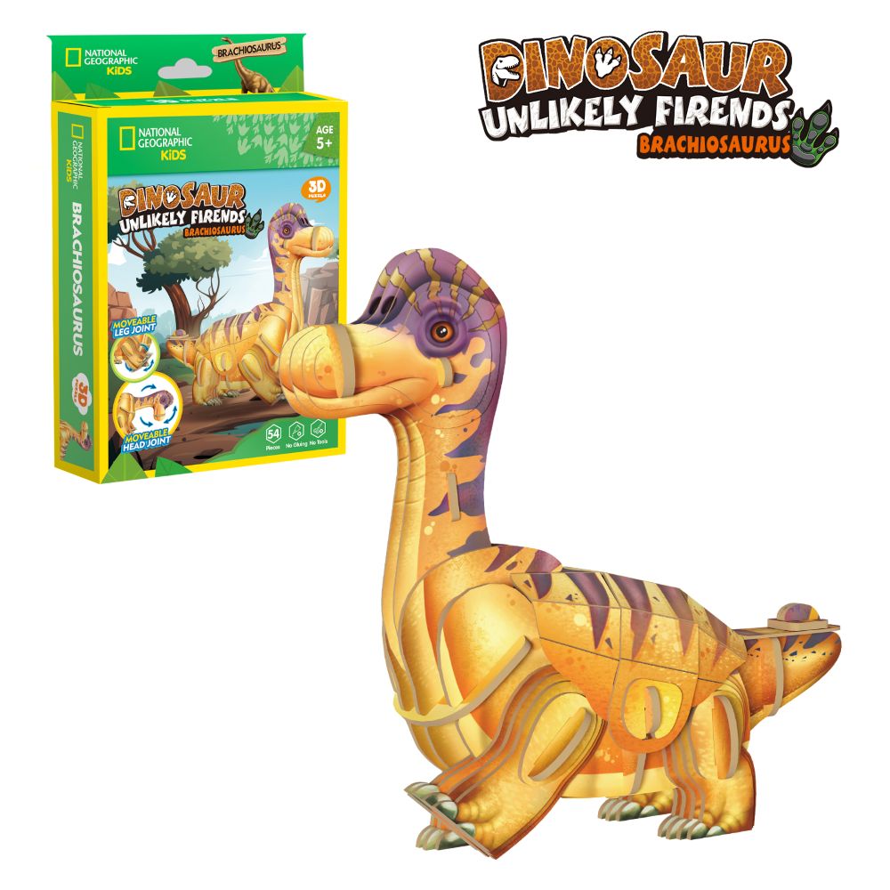 CubicFun Пъзел 3D Dinosaur Брахиозавър 54ч.