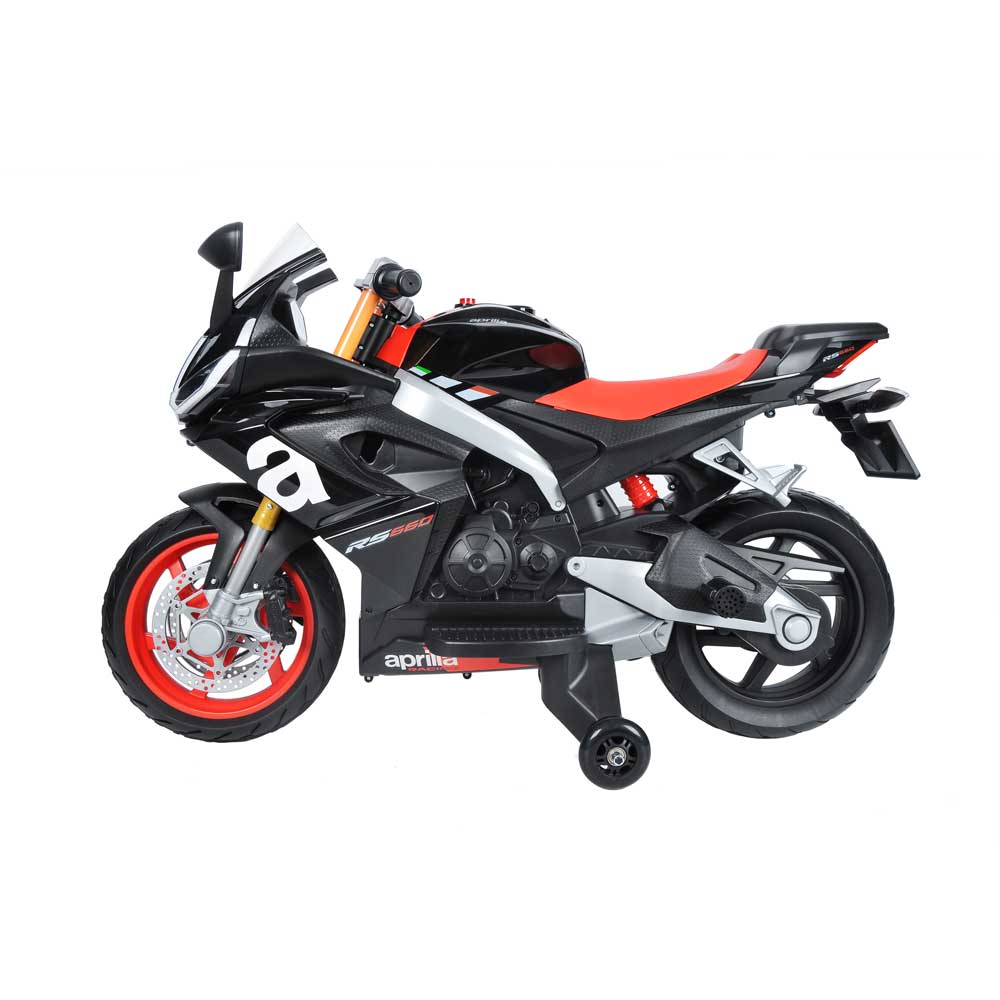 Акумулаторен мотор 12V APRILIA RS660 черен