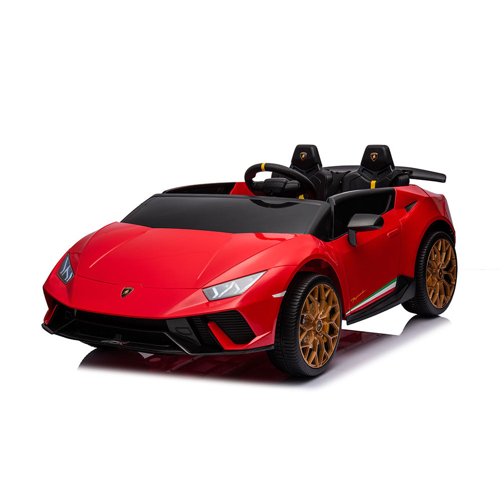 Акумулаторна кола LAMBORGHINI HURACAN с родителски контрол 12V Червена