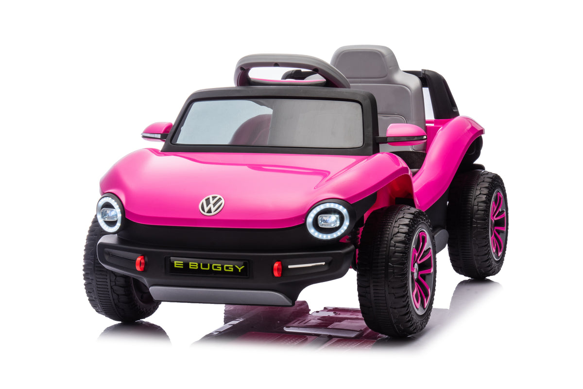 KikkaBoo Акумулаторна кола Licensed Volkswagen E Buggy Pink