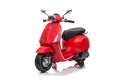KikkaBoo Акумулаторен мотор Licensed Vespa Sprint Racing Sixties Red