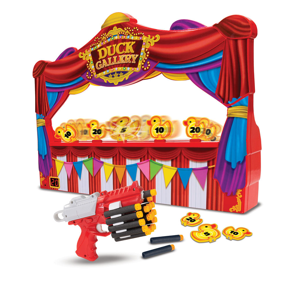 AMBASSADOR Arcade Електронна мишена с патета и бластер Duck Gallery