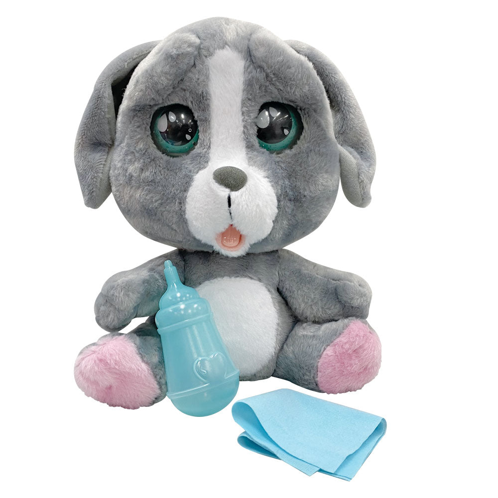 EMOTION PETS Сиво кученце с истински сълзи