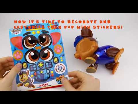 BUILD A BOT Paw Patrol Куче робот за сглобяване Чейс
