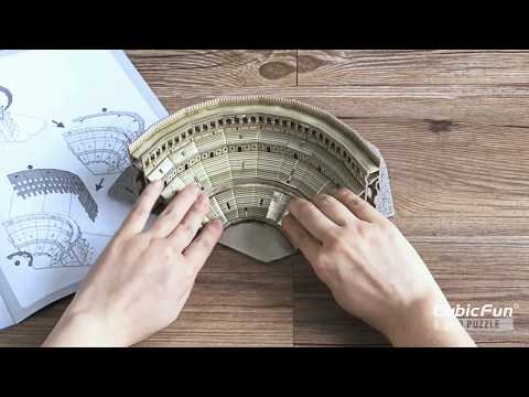 CubicFun 3D Пъзел THE COLOSSEUM NATIONAL GEOGRAPHIC