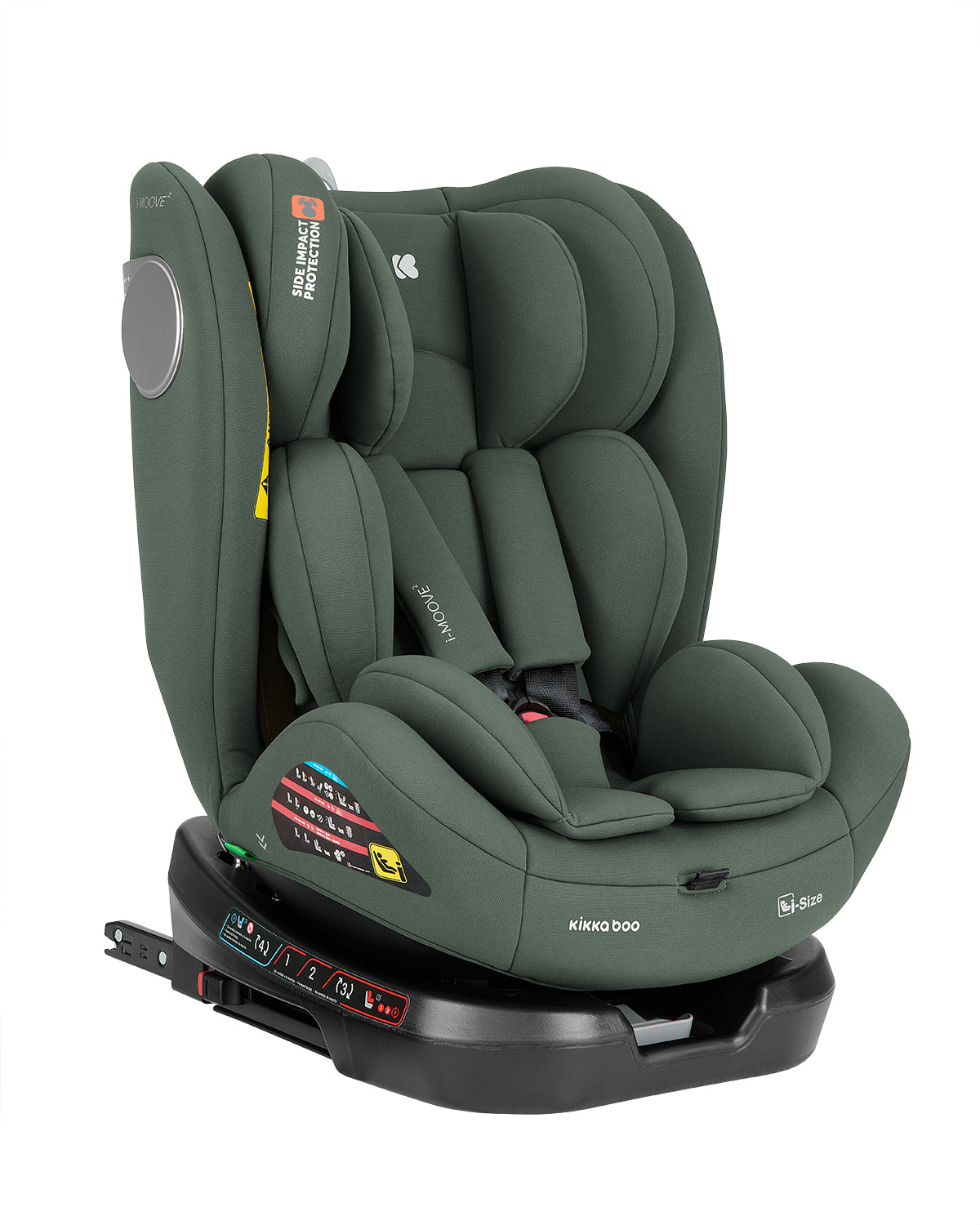KikkaBoo Стол за кола 40-150 см i-Moove 2 i-SIZE