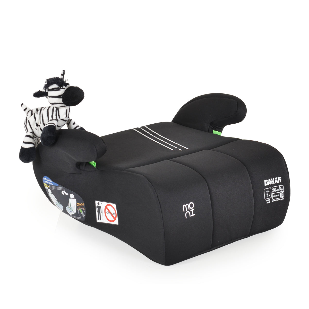 Moni Стол за кола Dakar 125-150см черен