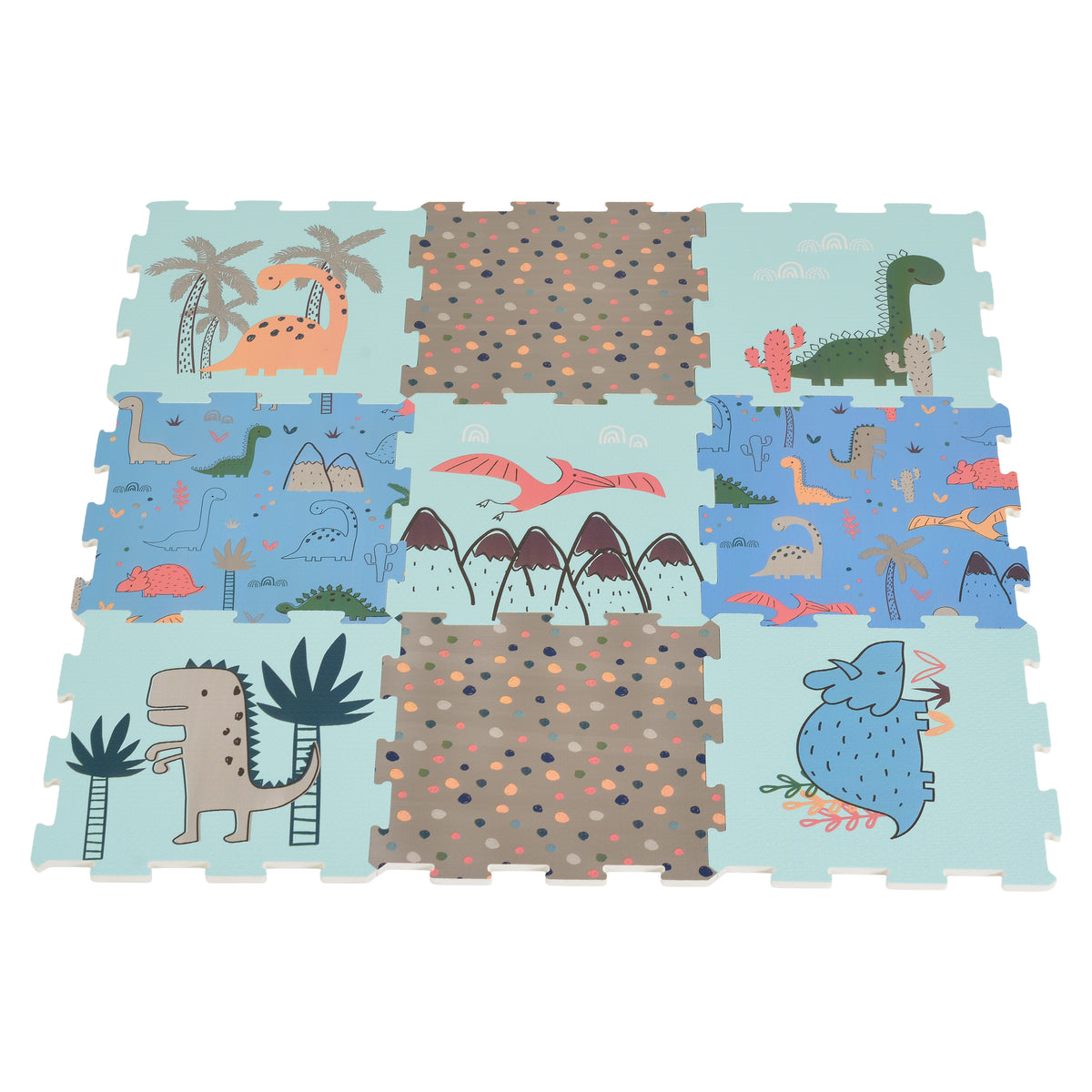 Moni Toys Мек пъзел с принт Dino World 0349
