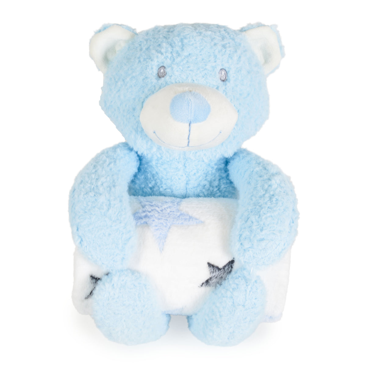 Cangaroo Одеяло 90/75 cm с играчка Rory Bear - Син