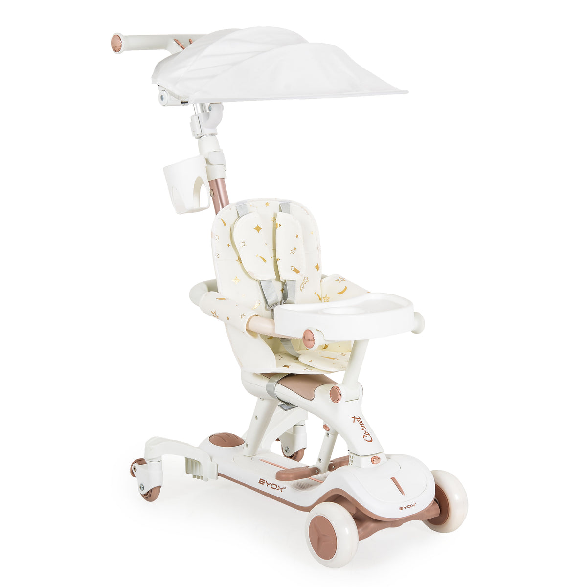 Byox Тротинетка Cornet 6в1 white