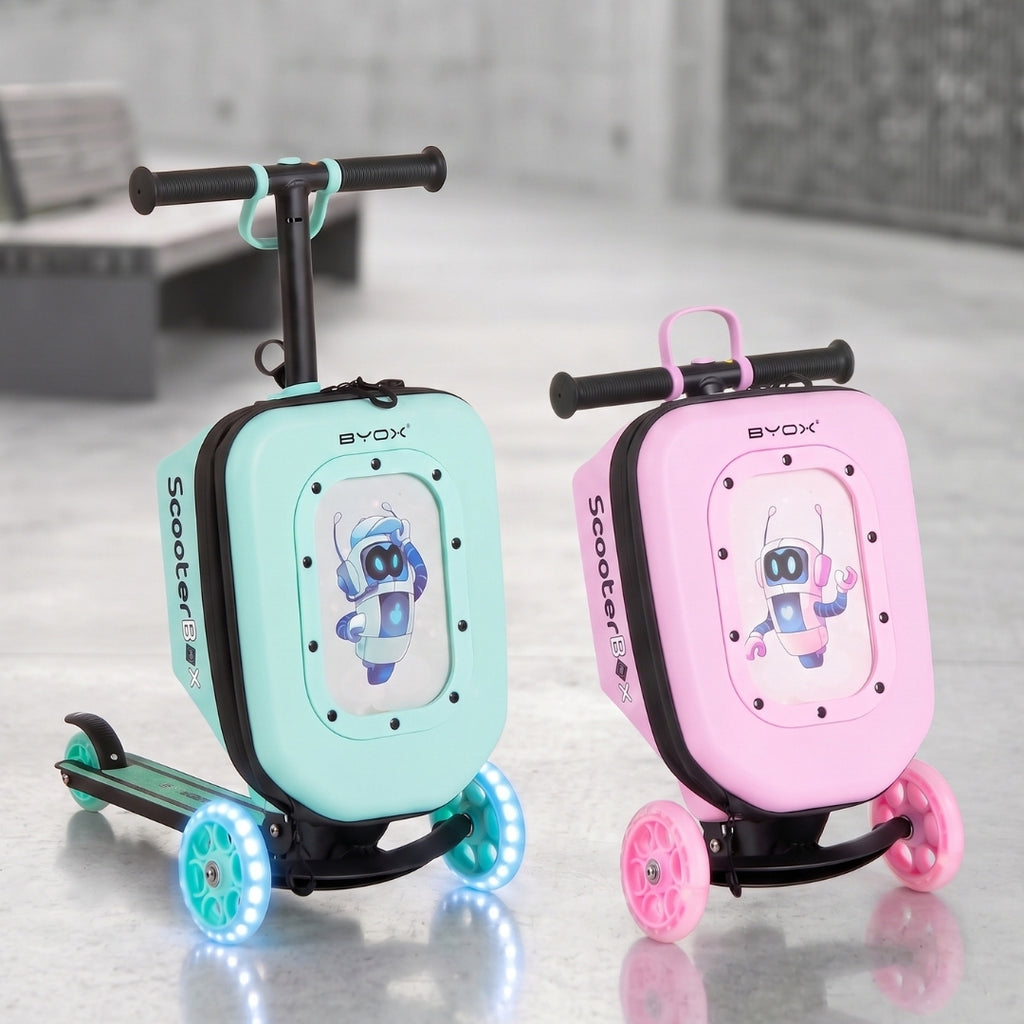 Byox Тротинетка 2in1 ScooterBox, Pink