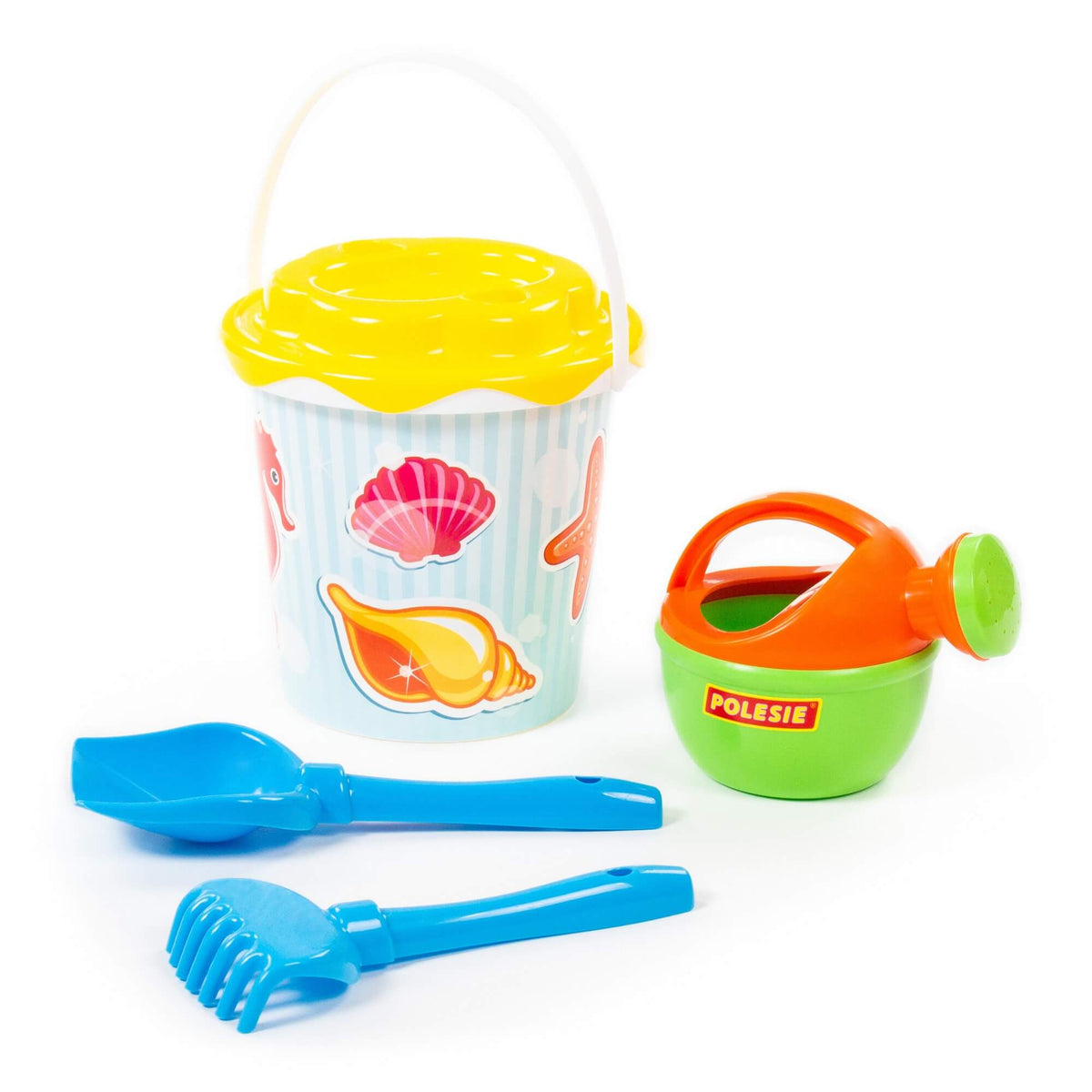 Polesie Toys Плажен комплект (5 части) 5099 жълт